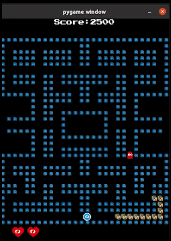 A GIF showing a level change